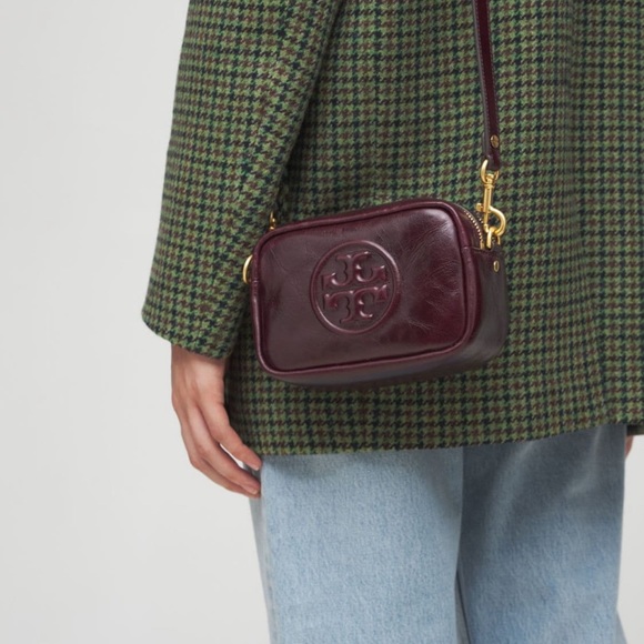 New Tory Burch PERRY BOMBE GLAZED MINI fig - Picture 9 of 9